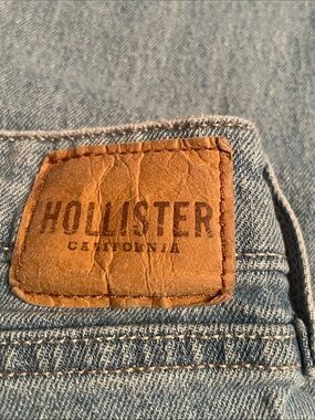 Hollister Light Blue Straight-Leg Jeans